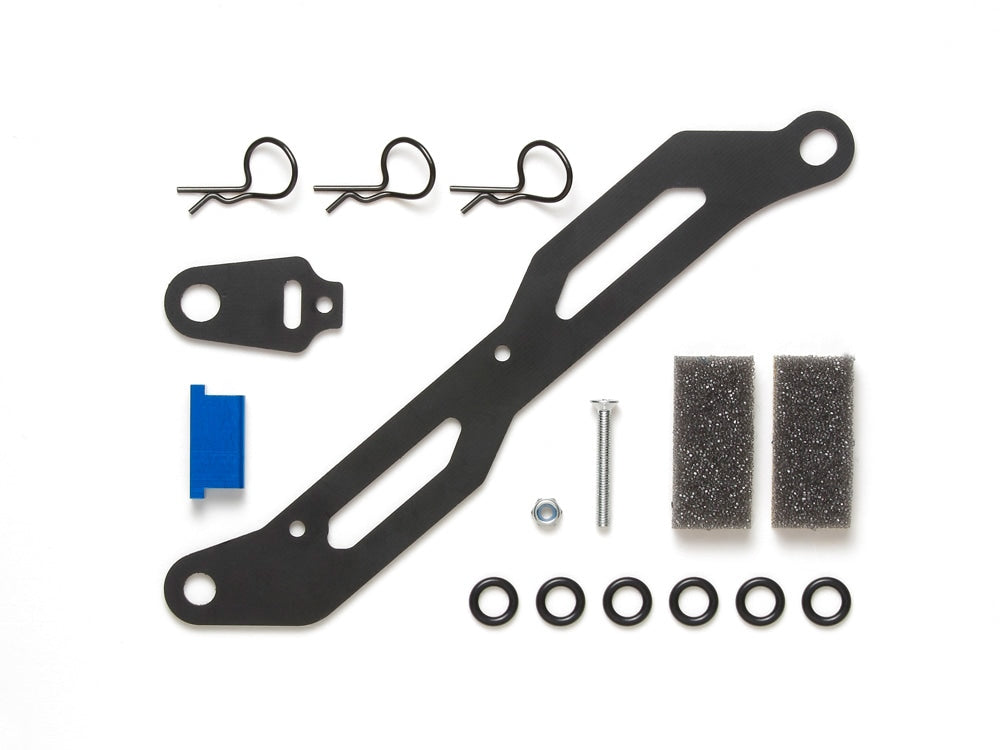 Tamiya TT02 FRP Battery Plate & Transponder Stay Set Hop Ups 54555