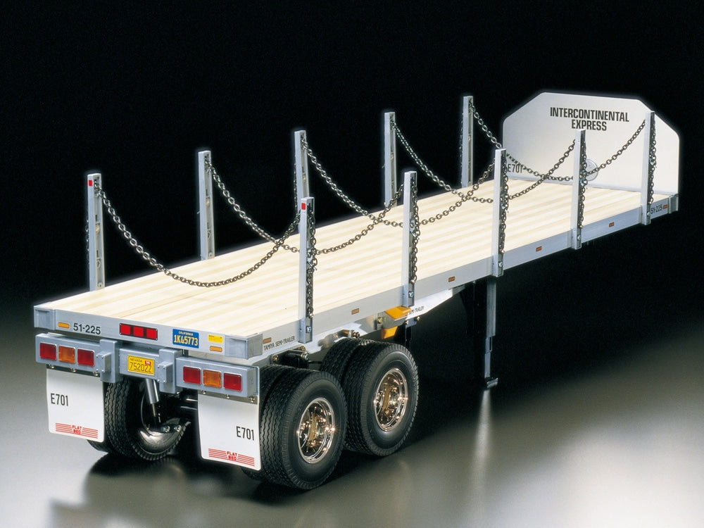 Tamiya 56306 FLATBED SEMI-TRAILER FOR TAMIYA 1/14 SCALE R/C TRACTOR TRUCK