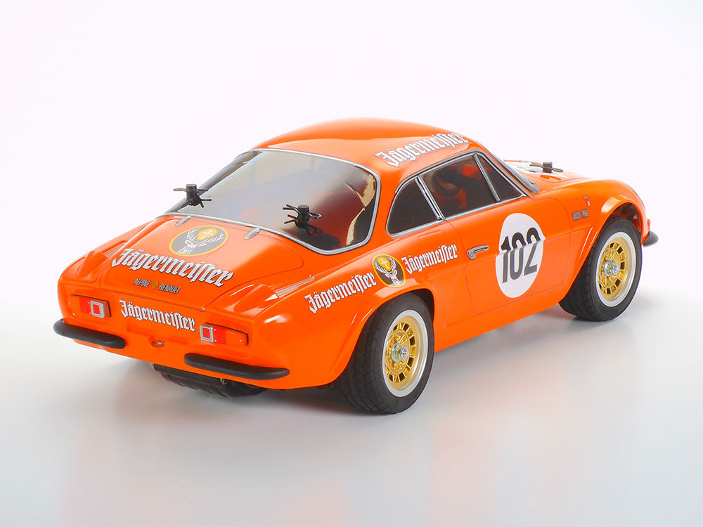 Tamiya ALPINE A110 JAGERMEISTER 1973 (M-06) with ESC 1/10 RC Car Kit 58708