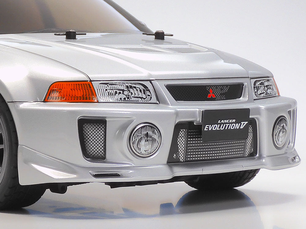 Tamiya MITSUBISHI LANCER EVOLUTION Ⅴ (TT-02) with ESC 1/10 RC Car Kit 58713