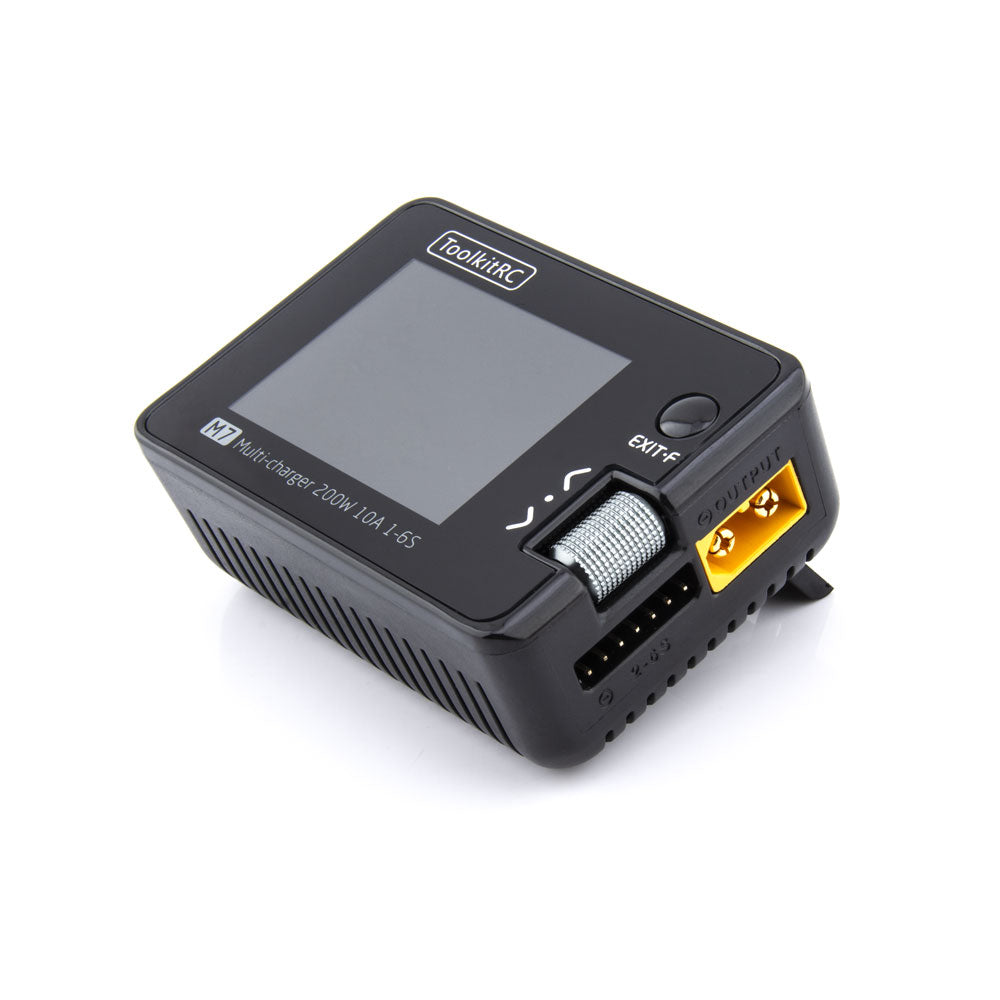 ToolKitRC M7 200W 10A 2-6S DC Multifunction Balance Charger (DC INPUT)