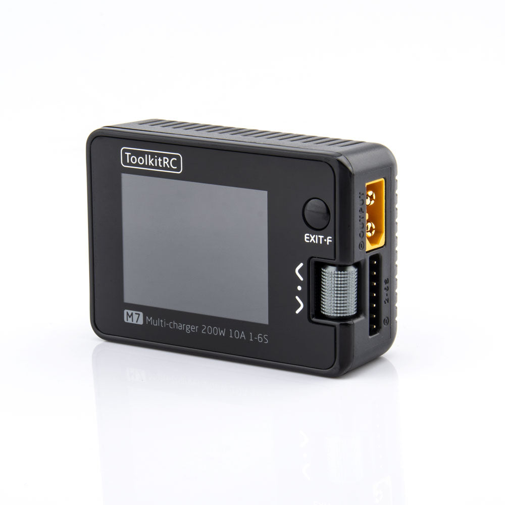 ToolKitRC M7 200W 10A 2-6S DC Multifunction Balance Charger (DC INPUT)