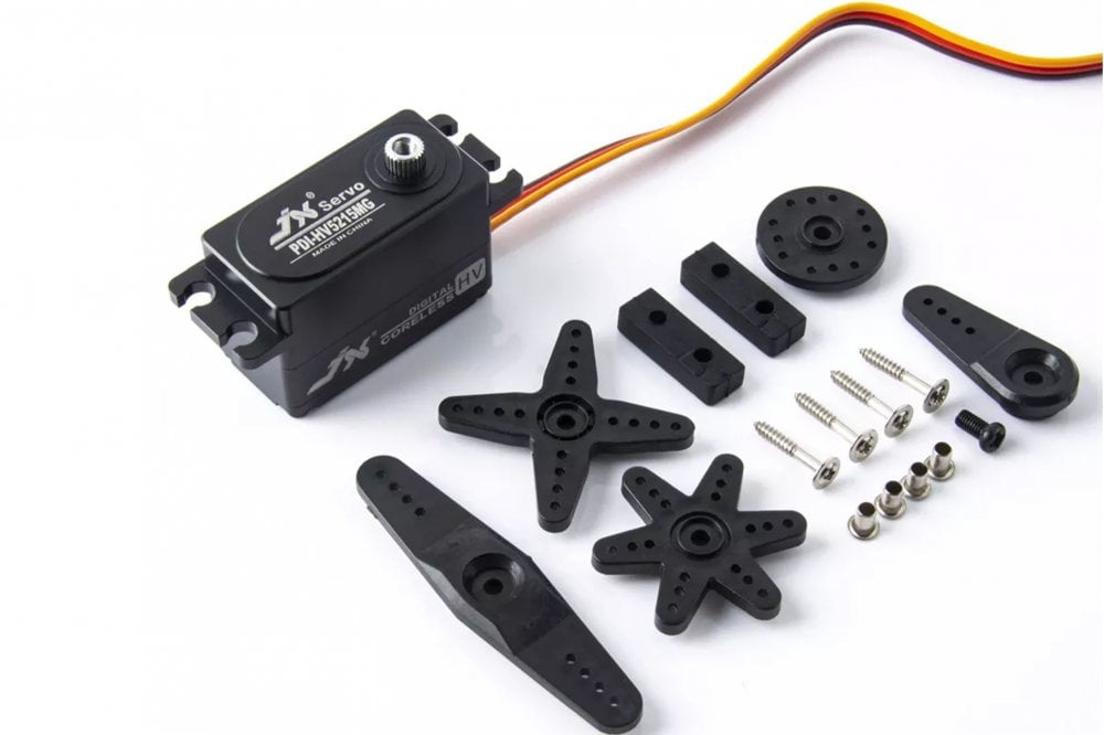 JX Servo 15kg High Torque Metal Gear Digital Coreless Low Profile Servo PDI-HV5215MG