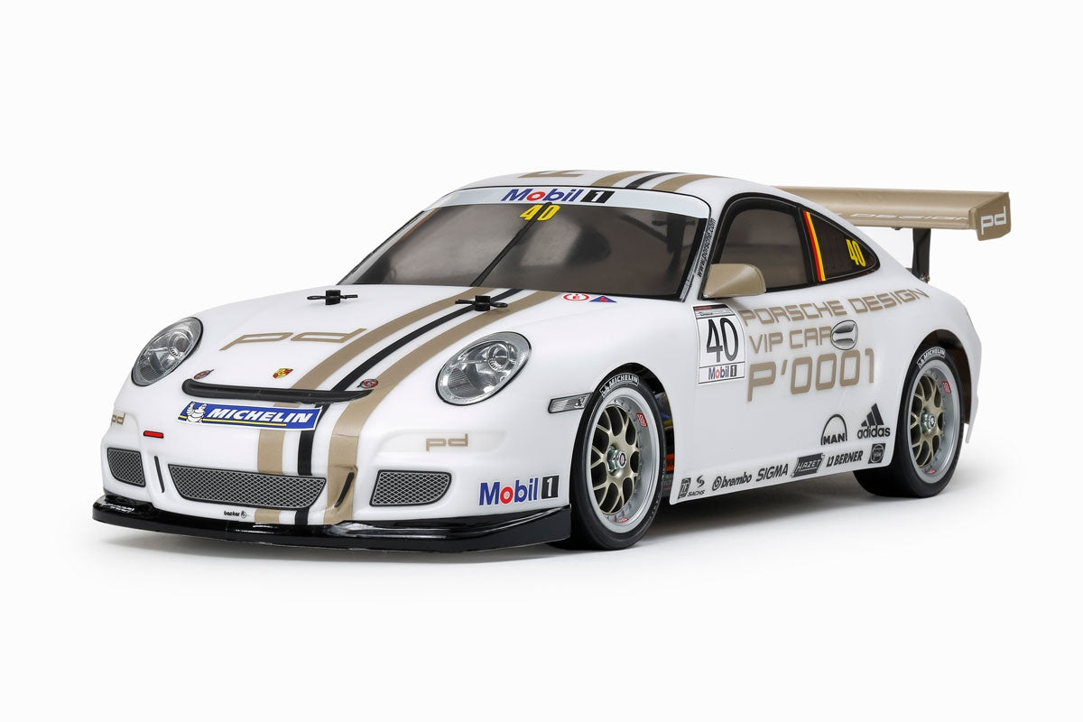 Tamiya Porsche 911 GT3 CUP VIP 2008 (TT-01E) 1/10 RC Car Kit 47429