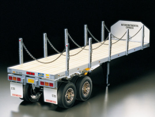 Tamiya 56306 FLATBED SEMI-TRAILER FOR TAMIYA 1/14 SCALE R/C TRACTOR TRUCK