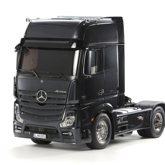 Tamiya Mercedes Benz Actros 1851 GigaSpace Black Edition 1/14 RC Truck Kit 56342
