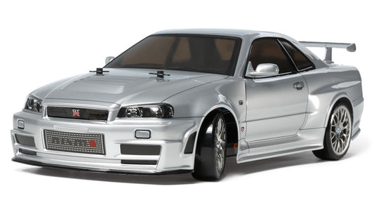 Tamiya NISMO R34 GT-R Z-tune (TT-02D) DRIFT SPEC with ESC & LED 1/10 RC Car Kit 58605