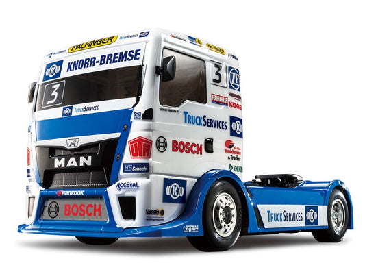 Tamiya TEAM HAHN RACING MAN TGS (TT-01 TYPE-E) with ESC 1/14 RC Racing Truck Kit 58632