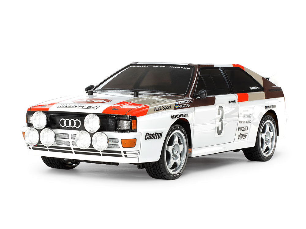 Tamiya Audi quattro Rallye A2 (TT-02) 1/10 RC Car Kit 58667