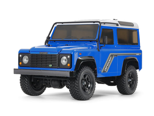 Tamiya 1990 Land Rover Defender 90 (CC-02) with LED 1/10 RC 4WD Kit 58700