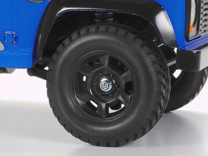 Tamiya 1990 Land Rover Defender 90 (CC-02) with LED 1/10 RC 4WD Kit 58700