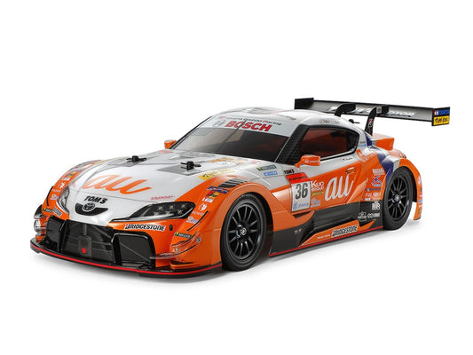 Tamiya 58703 1/10 SCALE R/C 4WD HIGH PERFORMANCE RACING CAR au TOM'S GR Supra (TT-02 CHASSIS)