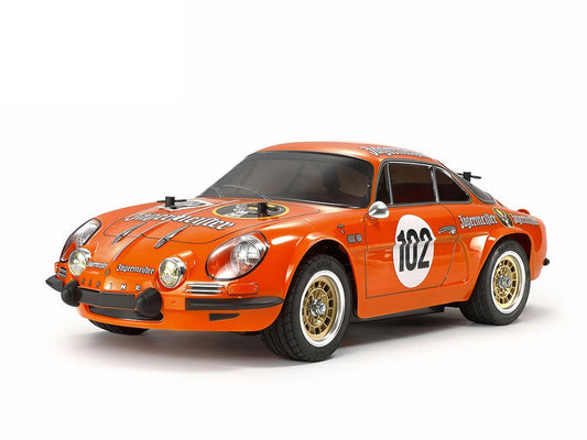 Tamiya ALPINE A110 JAGERMEISTER 1973 (M-06) with ESC 1/10 RC Car Kit 58708