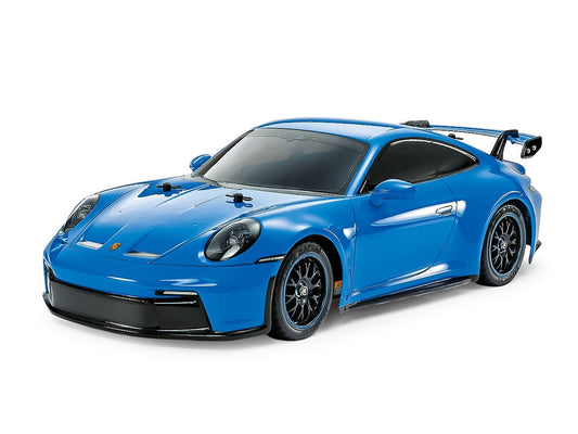 Tamiya 58712 1/10 SCALE R/C 4WD HIGH PERFORMANCE RACING CAR Porsche 911 GT3 (992) (TT-02 CHASSIS)