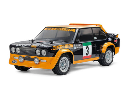 Tamiya Fiat 131 Abarth Rally Olio (MF-01X) 1/10 RC Rally Car Kit 58723