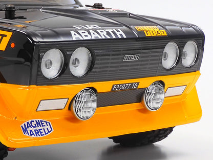 Tamiya Fiat 131 Abarth Rally Olio (MF-01X) 1/10 RC Rally Car Kit 58723
