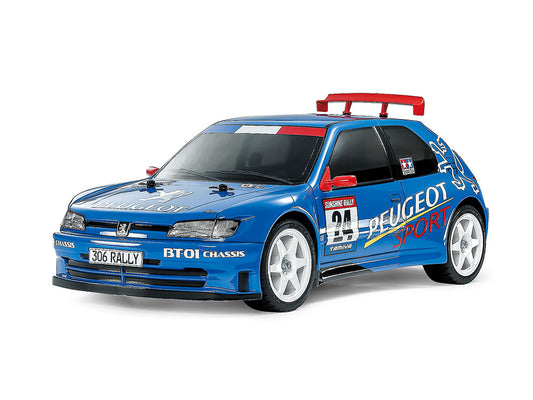Tamiya PEUGEOT 306 MAXI (BT-01) with ESC 1/10 RC Car Kit 58746