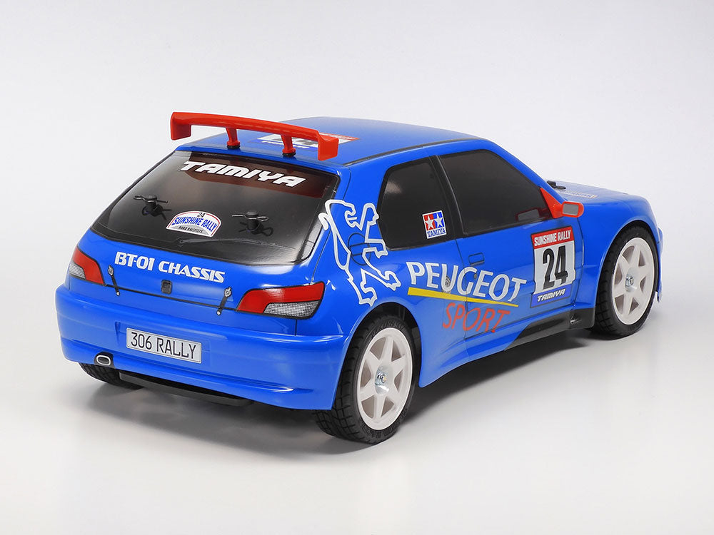 Tamiya PEUGEOT 306 MAXI (BT-01) with ESC 1/10 RC Car Kit 58746
